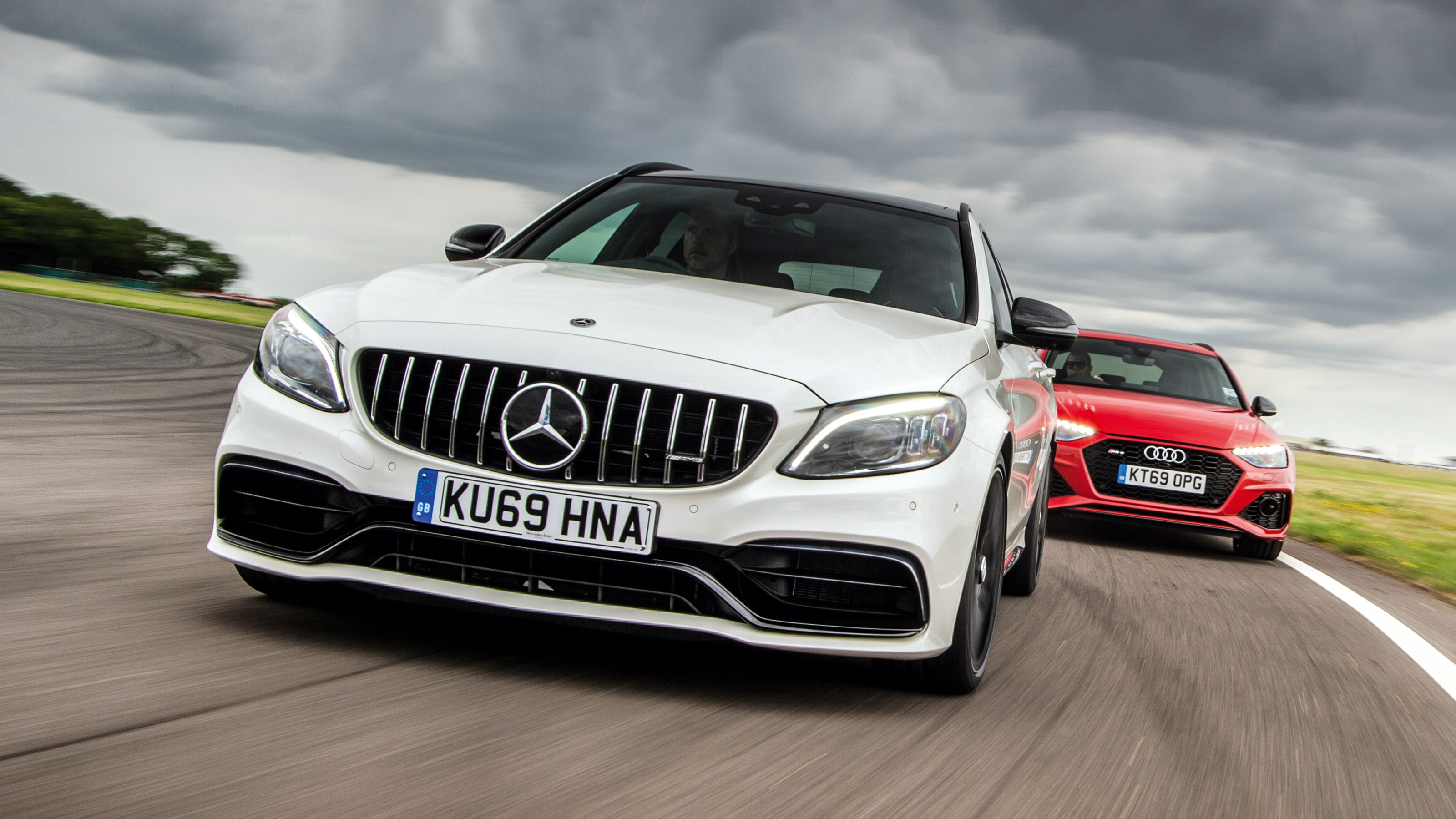 Mercedes-AMG C63 S Estate v Audi RS4 Avant