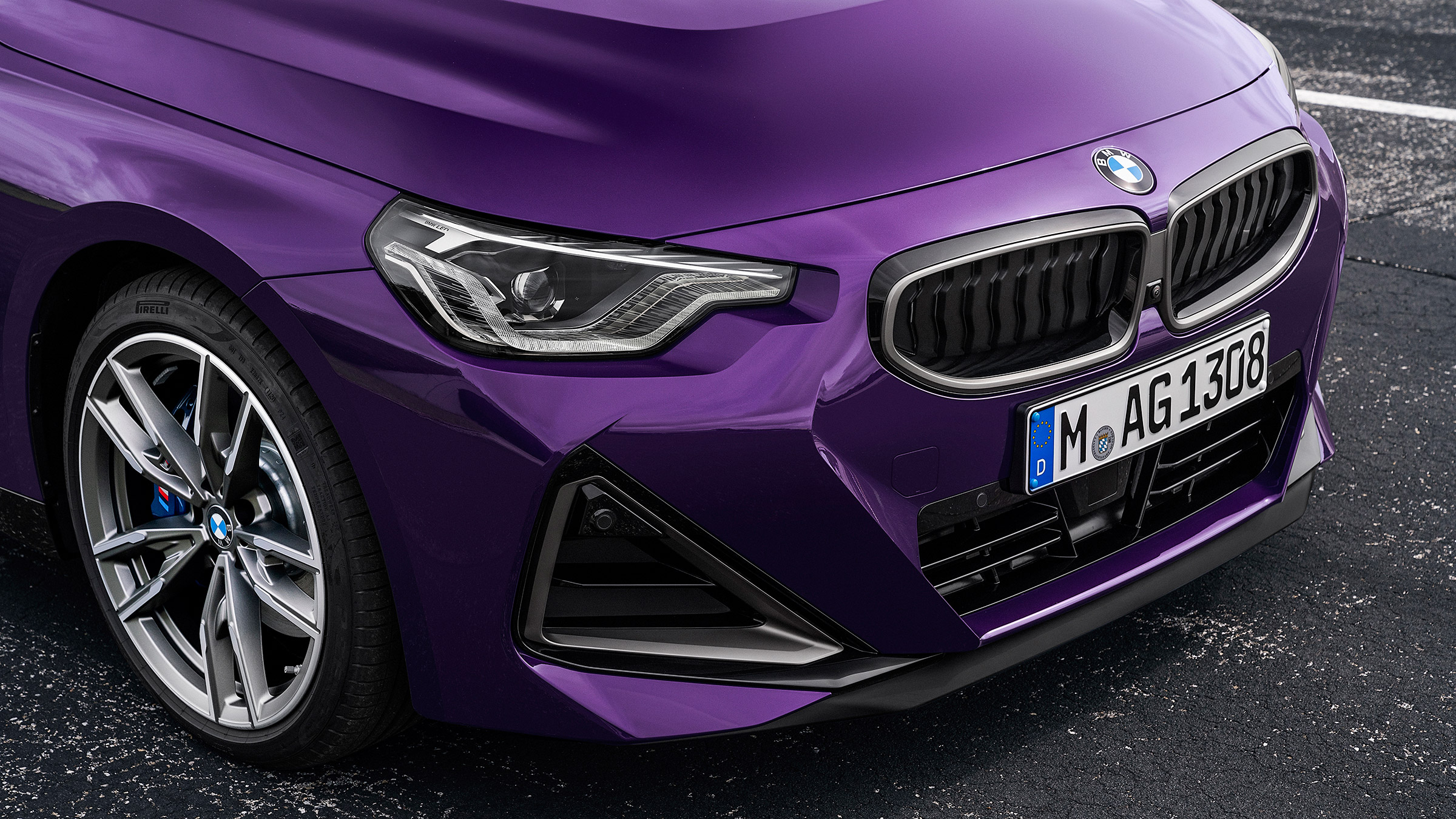 BMW 2-series 2021 – front end