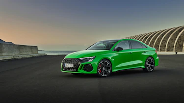 2021 Audi RS3 Saloon – front quarter