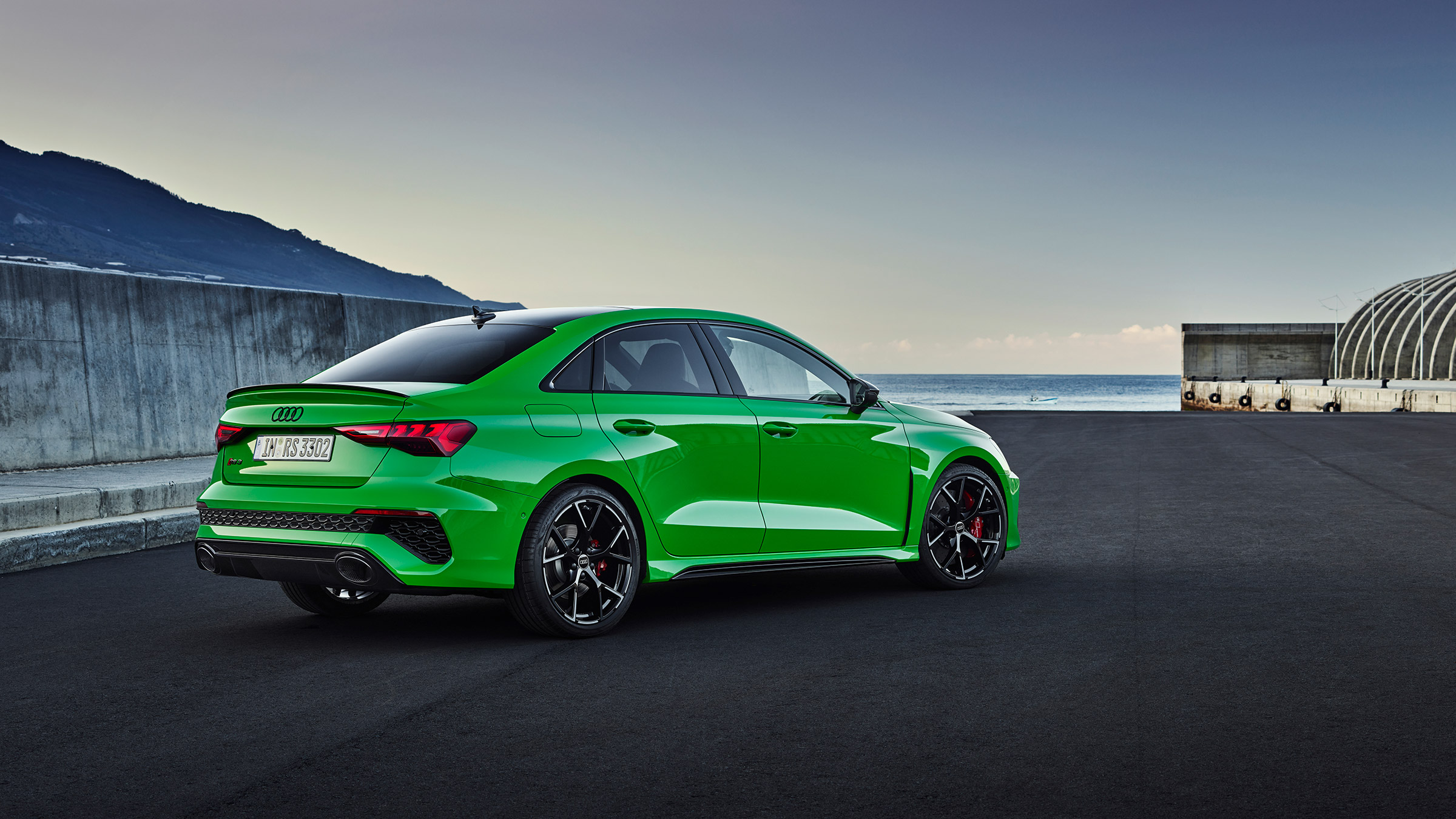 2021 Audi RS3 Saloon – rear quarter
