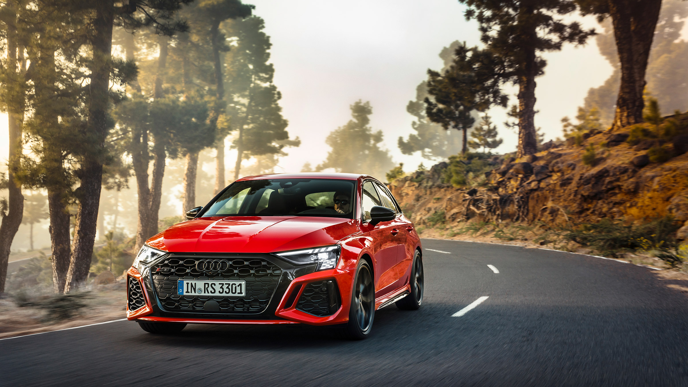 2021 Audi RS3 Sportback – front tracking