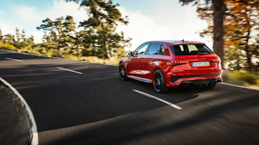 2021 Audi RS3 Sportback – rear tracking