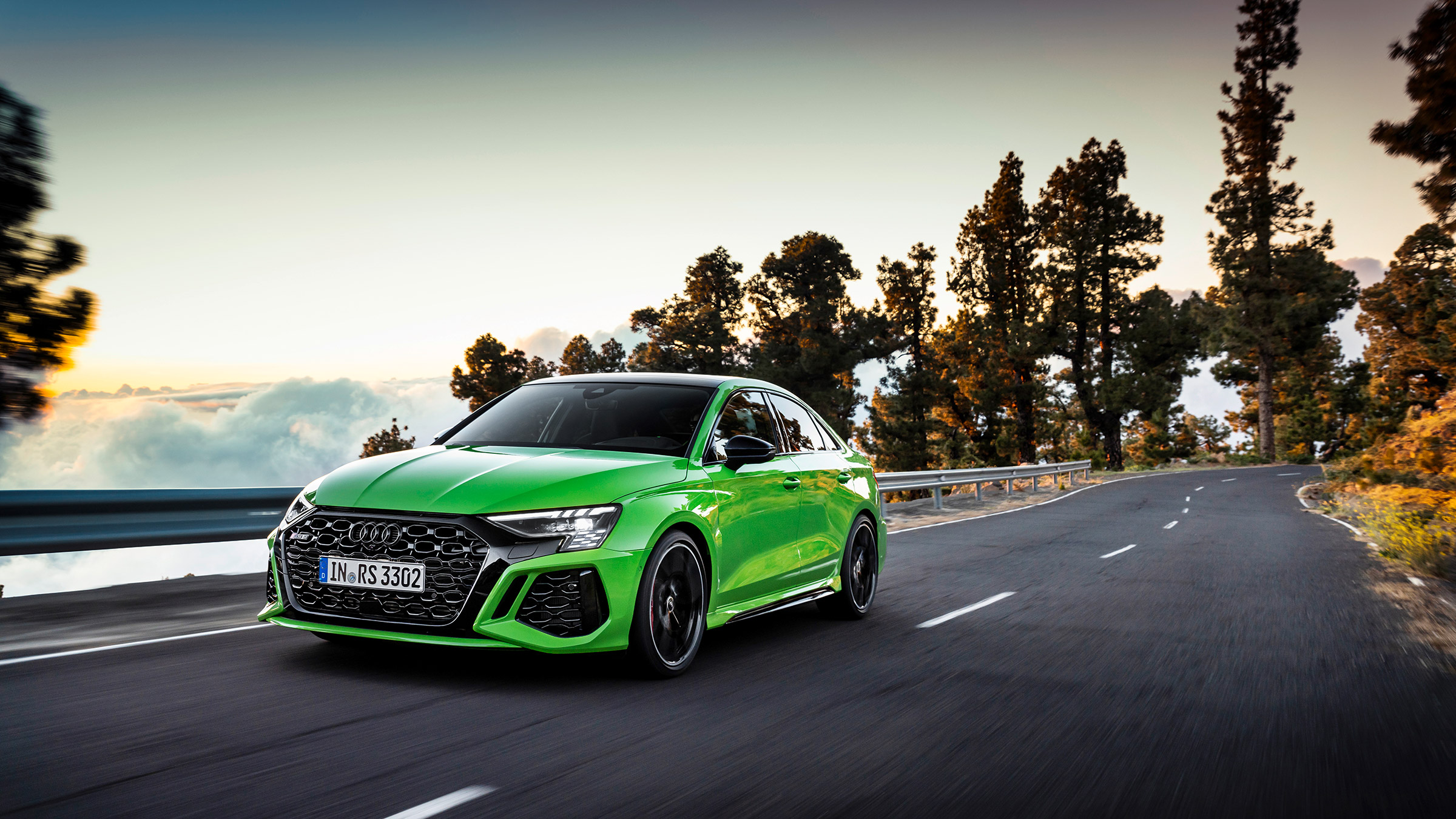 2021 Audi RS3 Saloon – front tracking