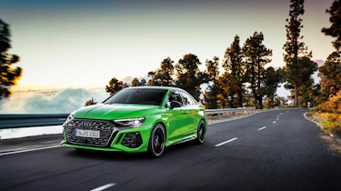2021 Audi RS3 Saloon – front tracking
