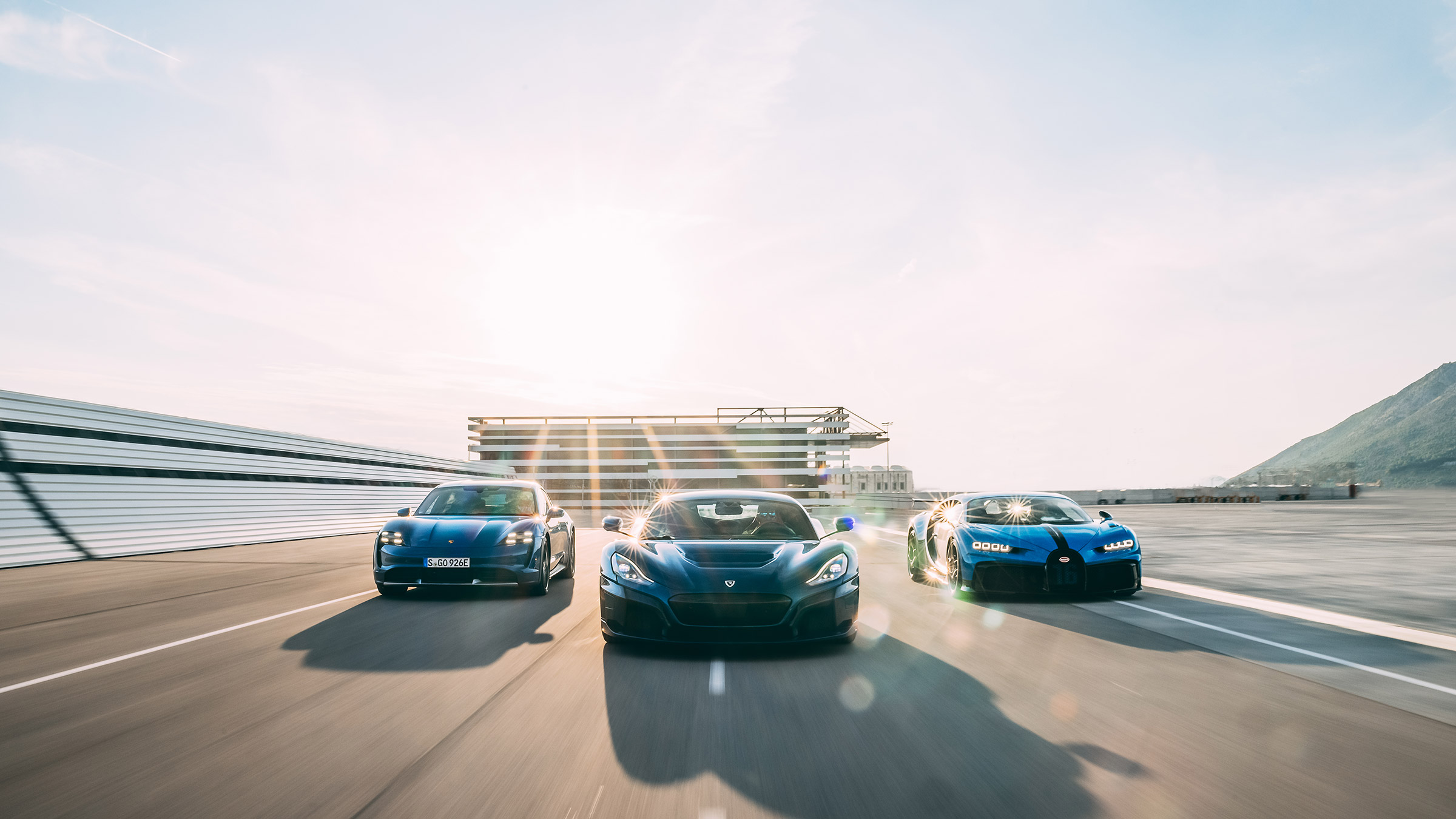 Bugatti-Rimac – tracking