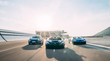 Bugatti-Rimac – tracking