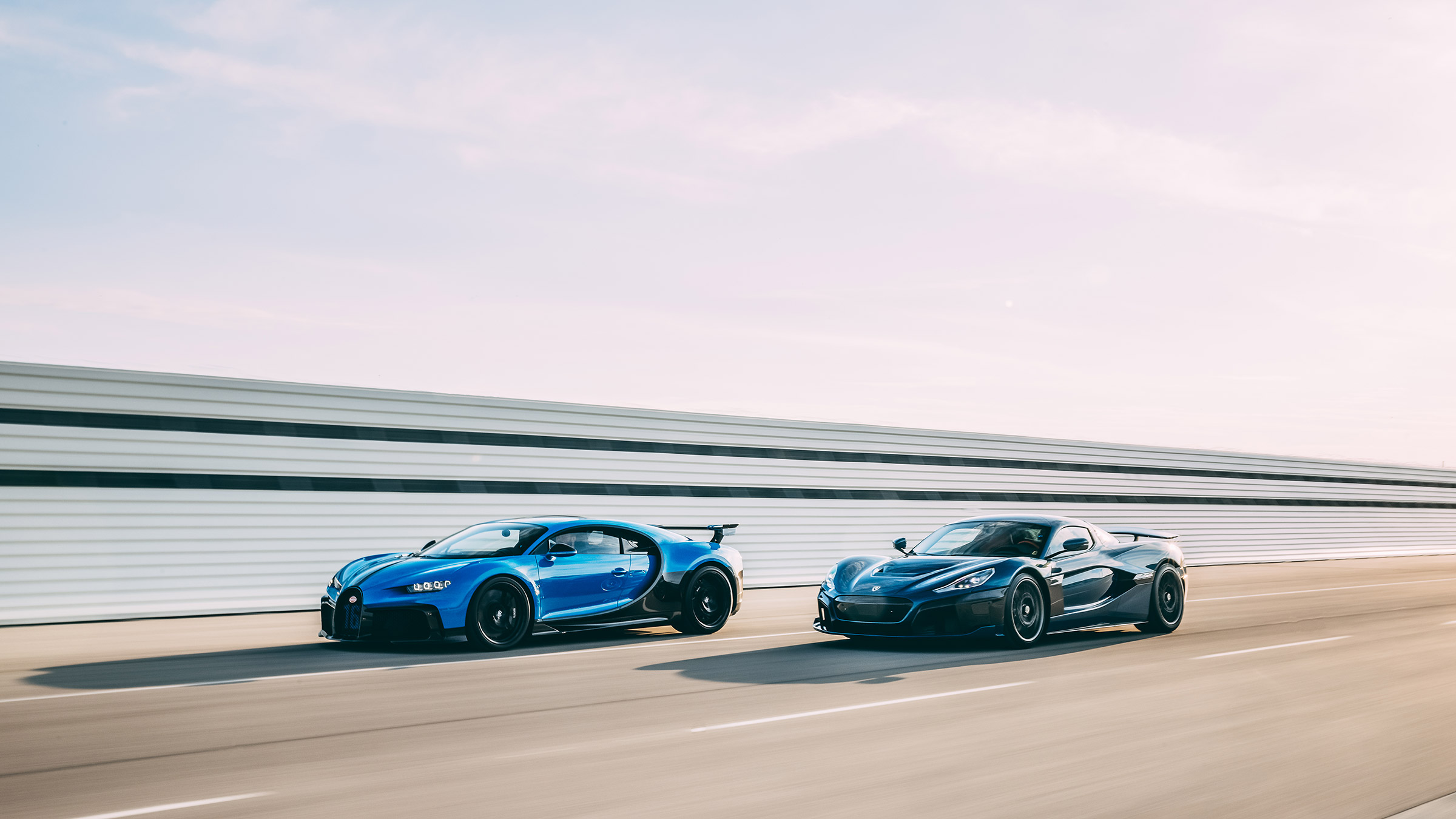Bugatti-Rimac – pair tracking