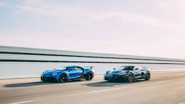 Bugatti-Rimac – pair tracking