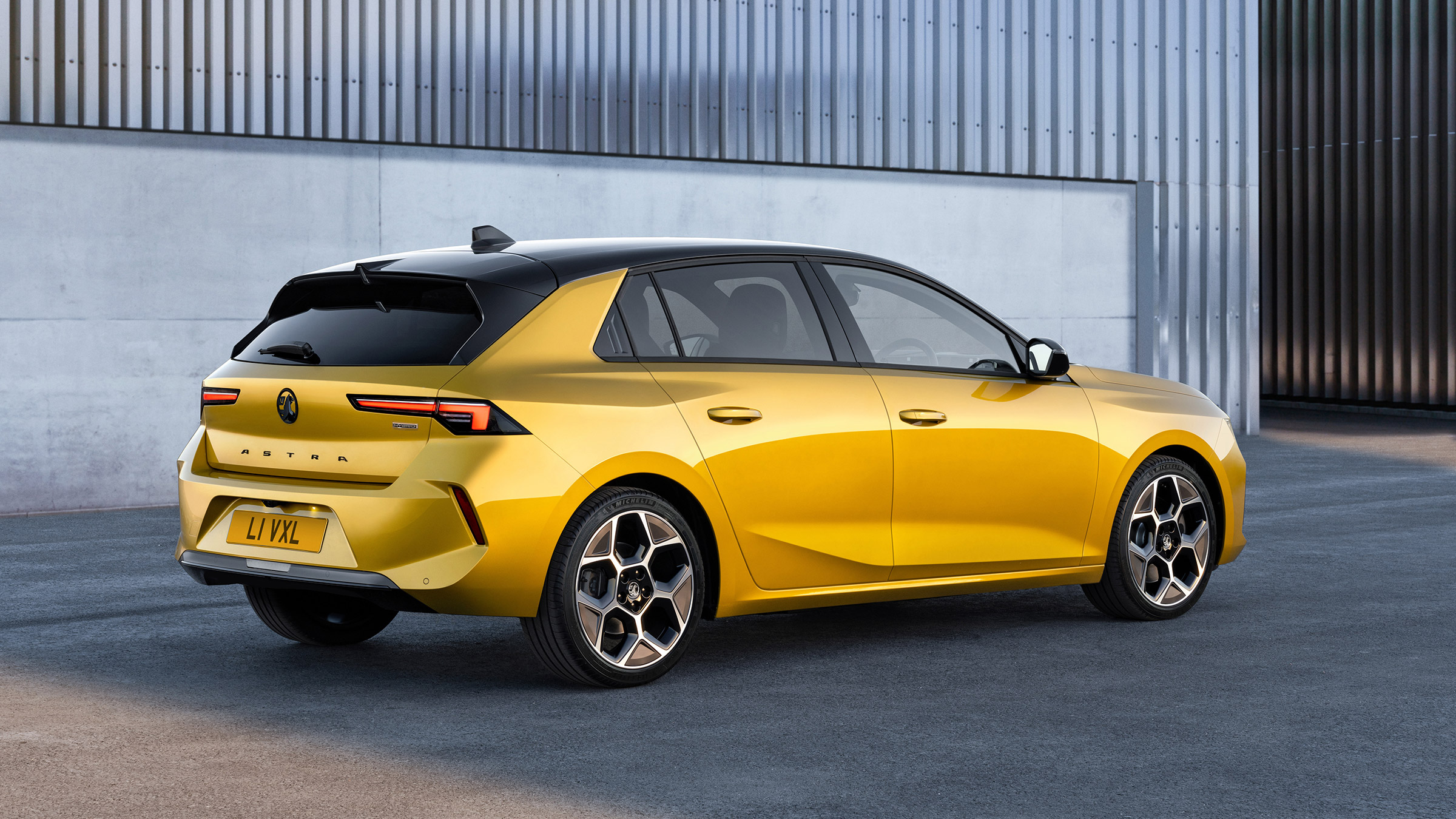 All-new Vauxhall Astra – rear quarter