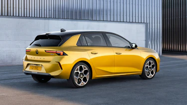 All-new Vauxhall Astra – rear quarter