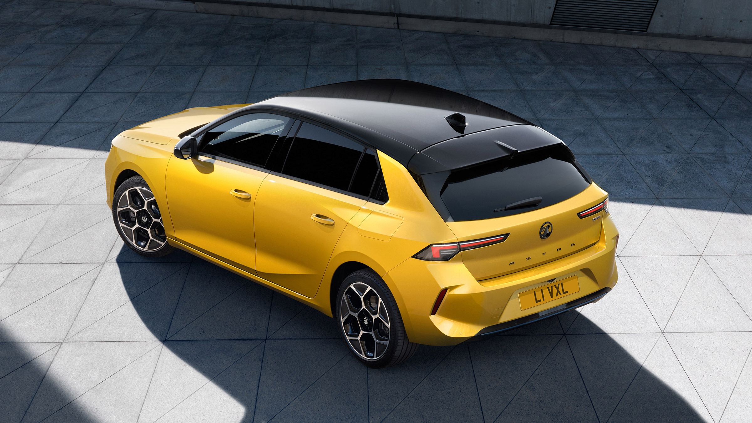 All-new Vauxhall Astra – rear top