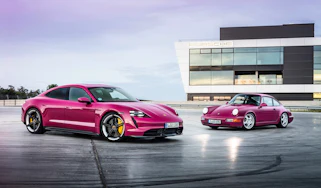 2022 Porsche Taycan – Rubystone