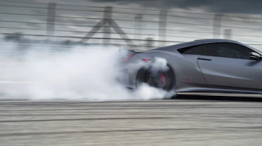Honda NSX Type S – burnout
