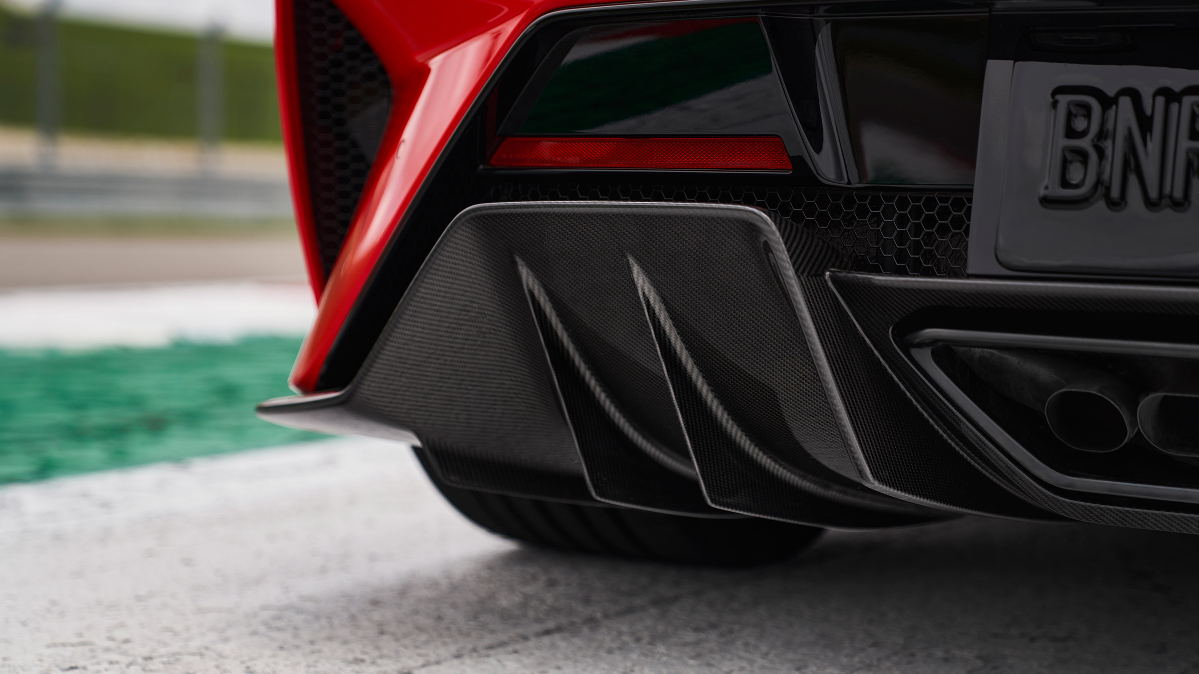 Acura NSX Type S – diffuser