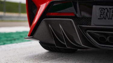 Acura NSX Type S – diffuser