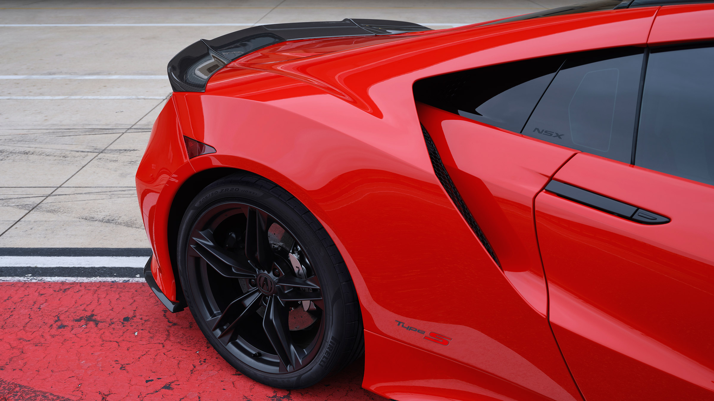 Acura NSX Type S – rear quarter