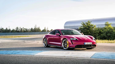 2022 Porsche Taycan – front quarter
