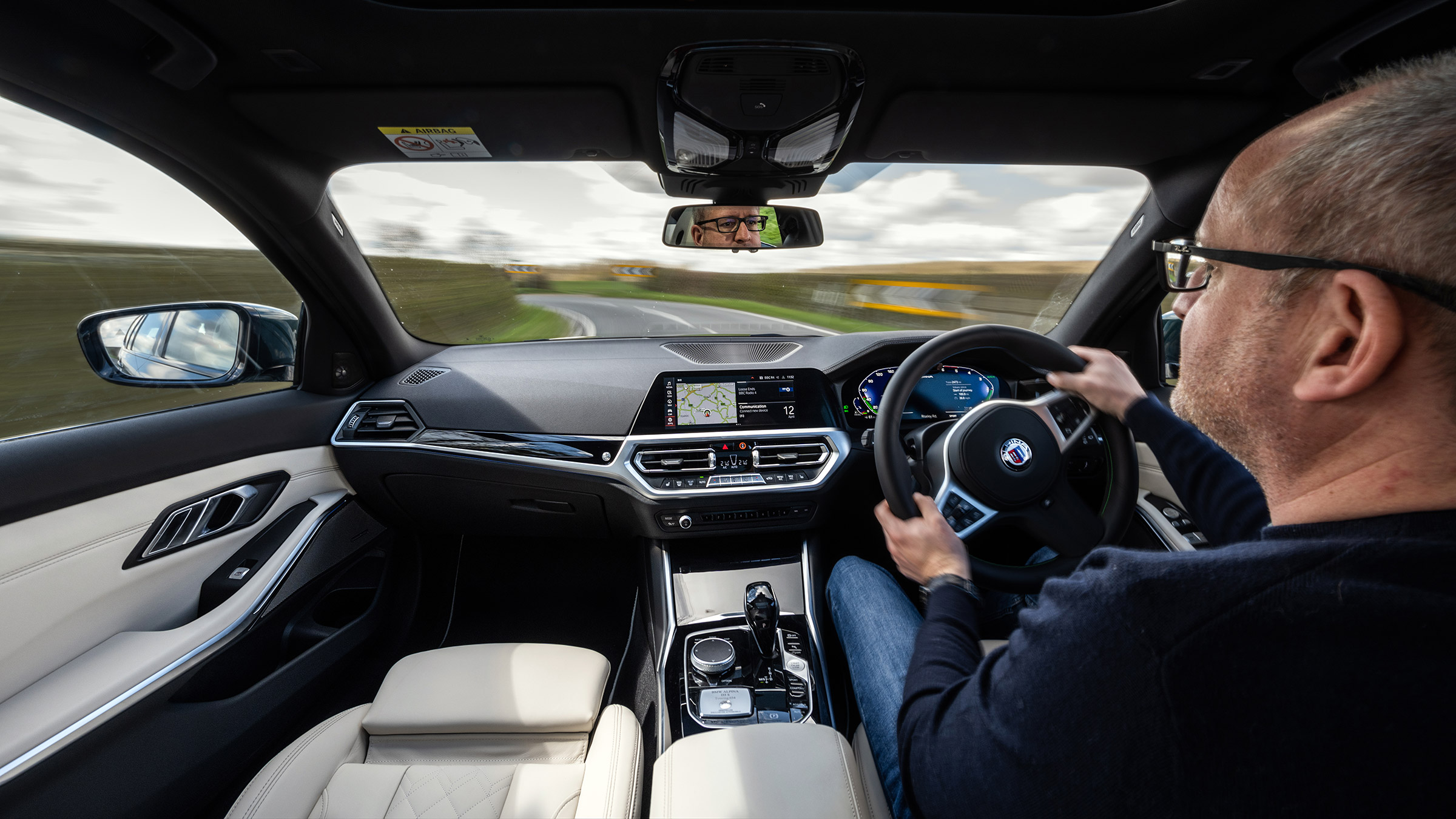 Alpina D3 S Touring – interior driving