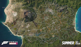 Forza Horizon 5 map