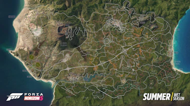 Forza Horizon 5 map