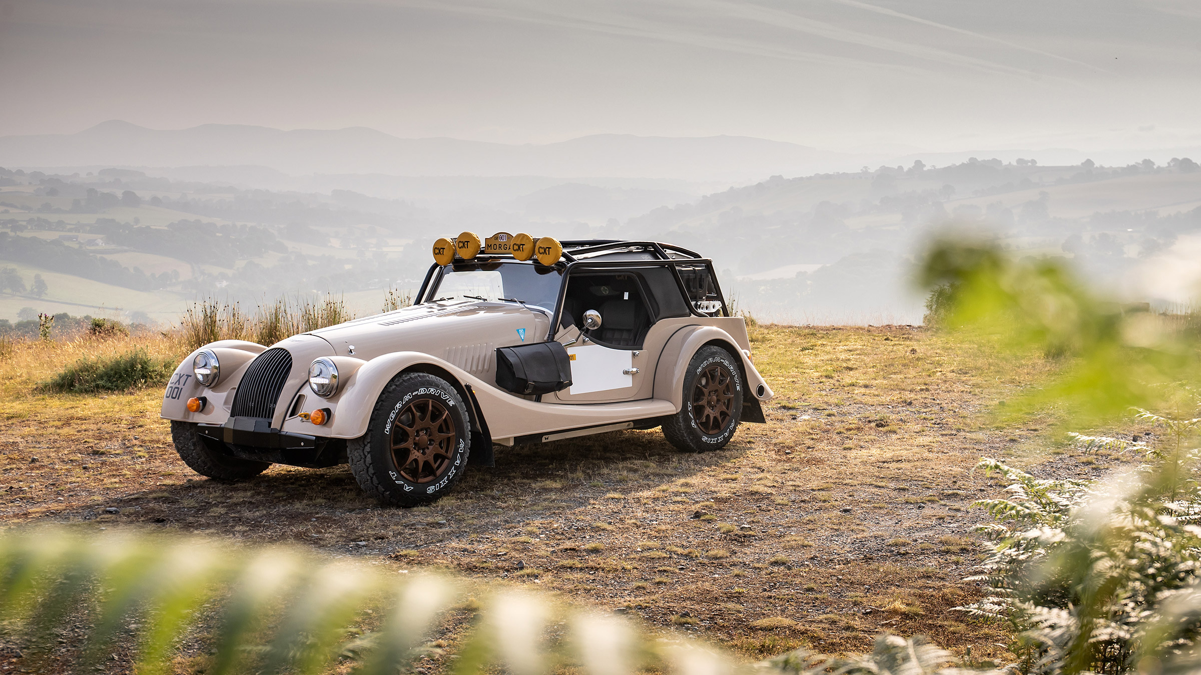 Morgan Plus Four CX-T – front quarter