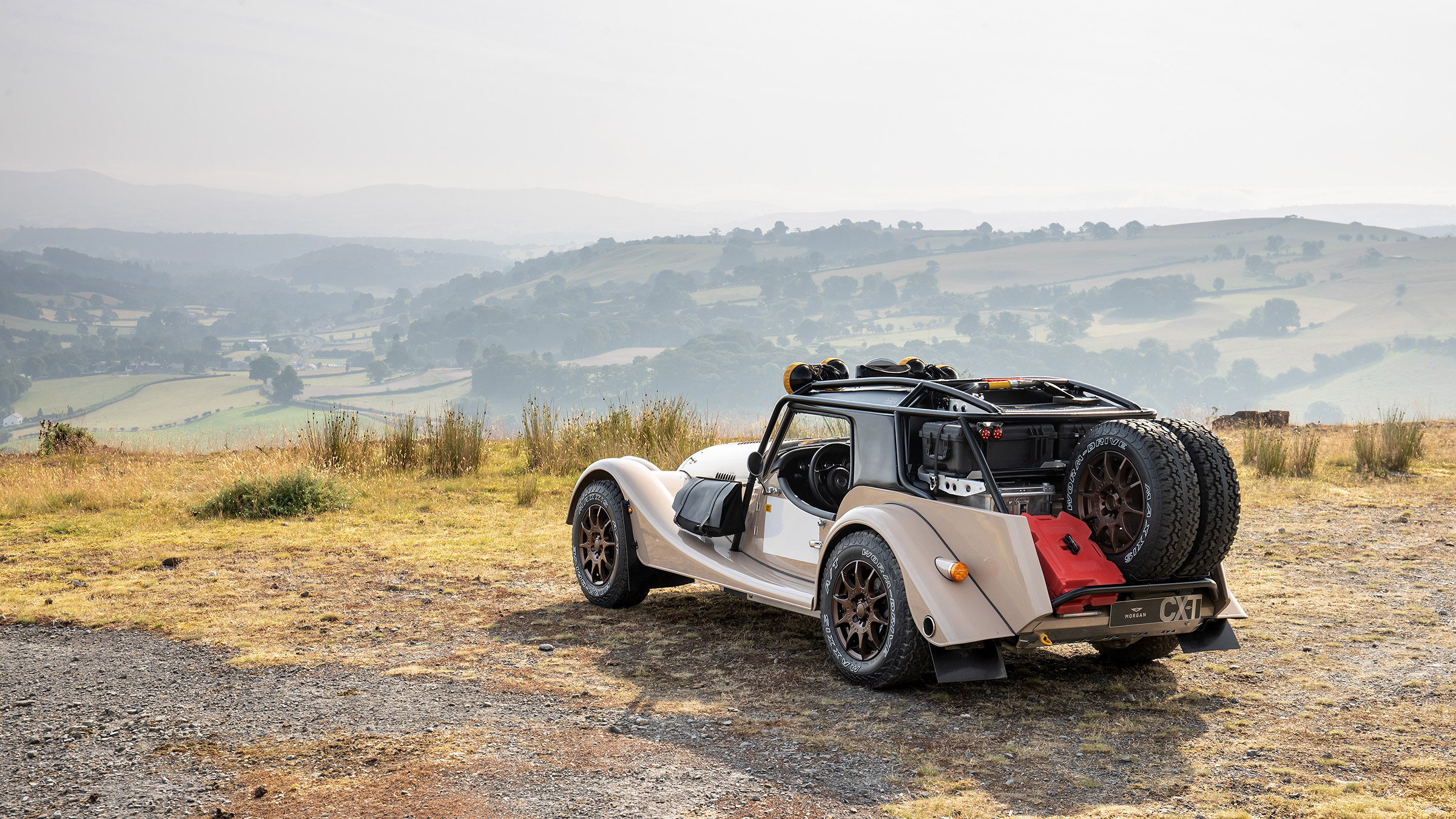 Morgan Plus Four CX-T – rear quarter