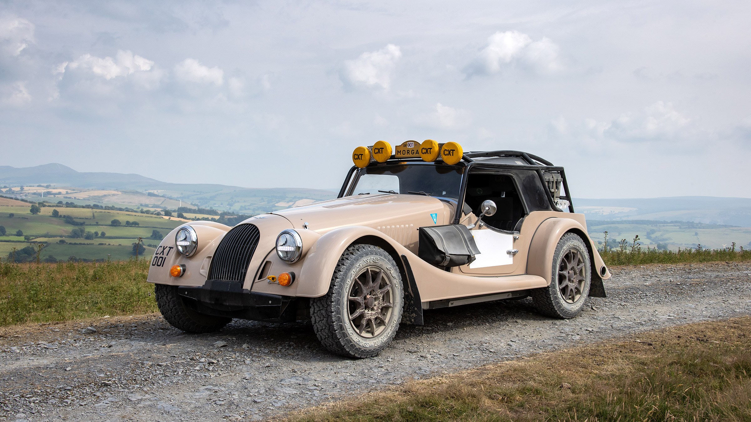 Morgan Plus Four CX-T – front quarter