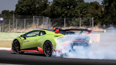 Lamborghini Huracan STO (International) – rear quarter action