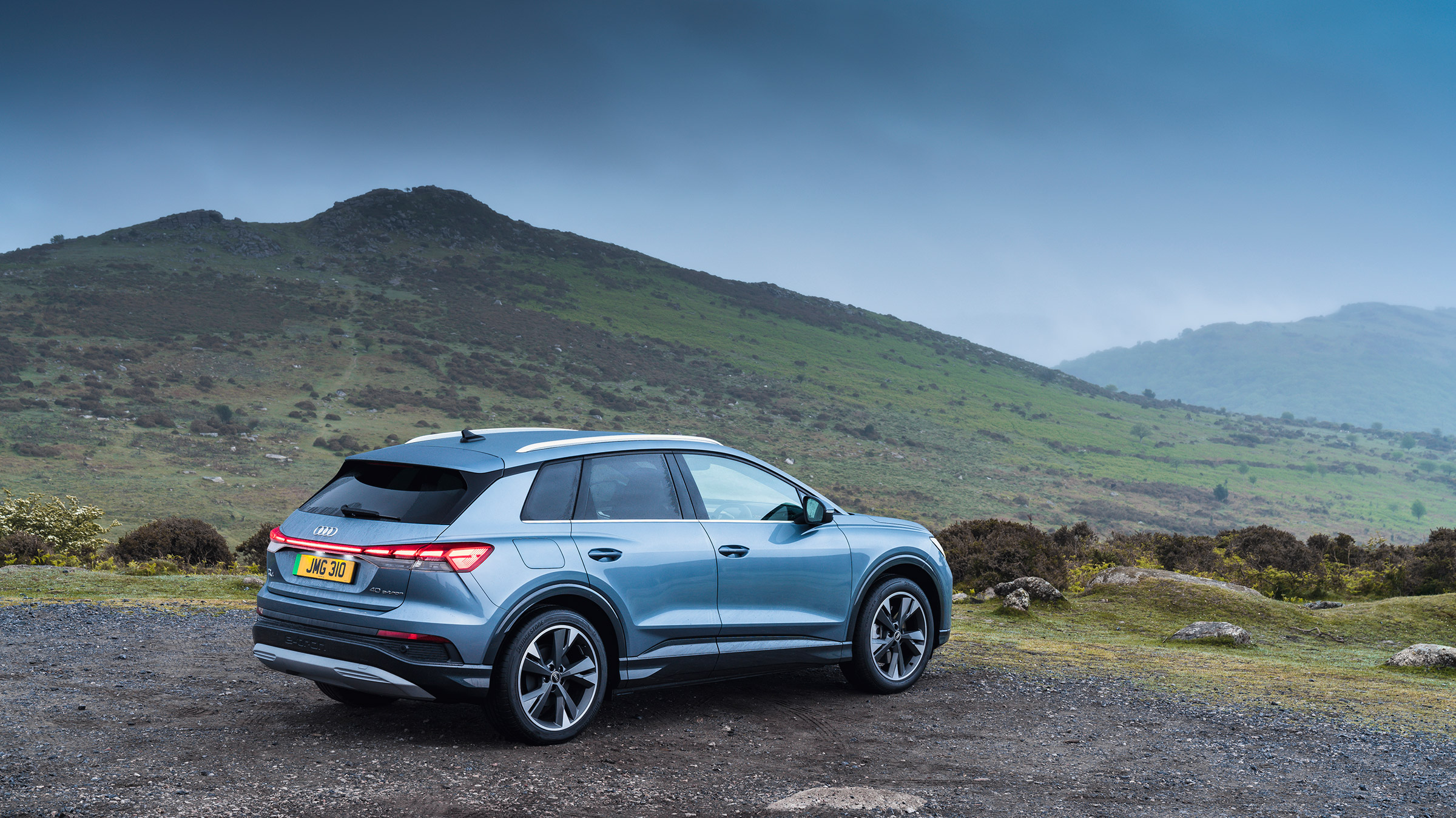 Audi Q4 e-tron 50 – rear quarter static