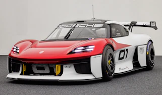 Porsche Mission R – front quarter