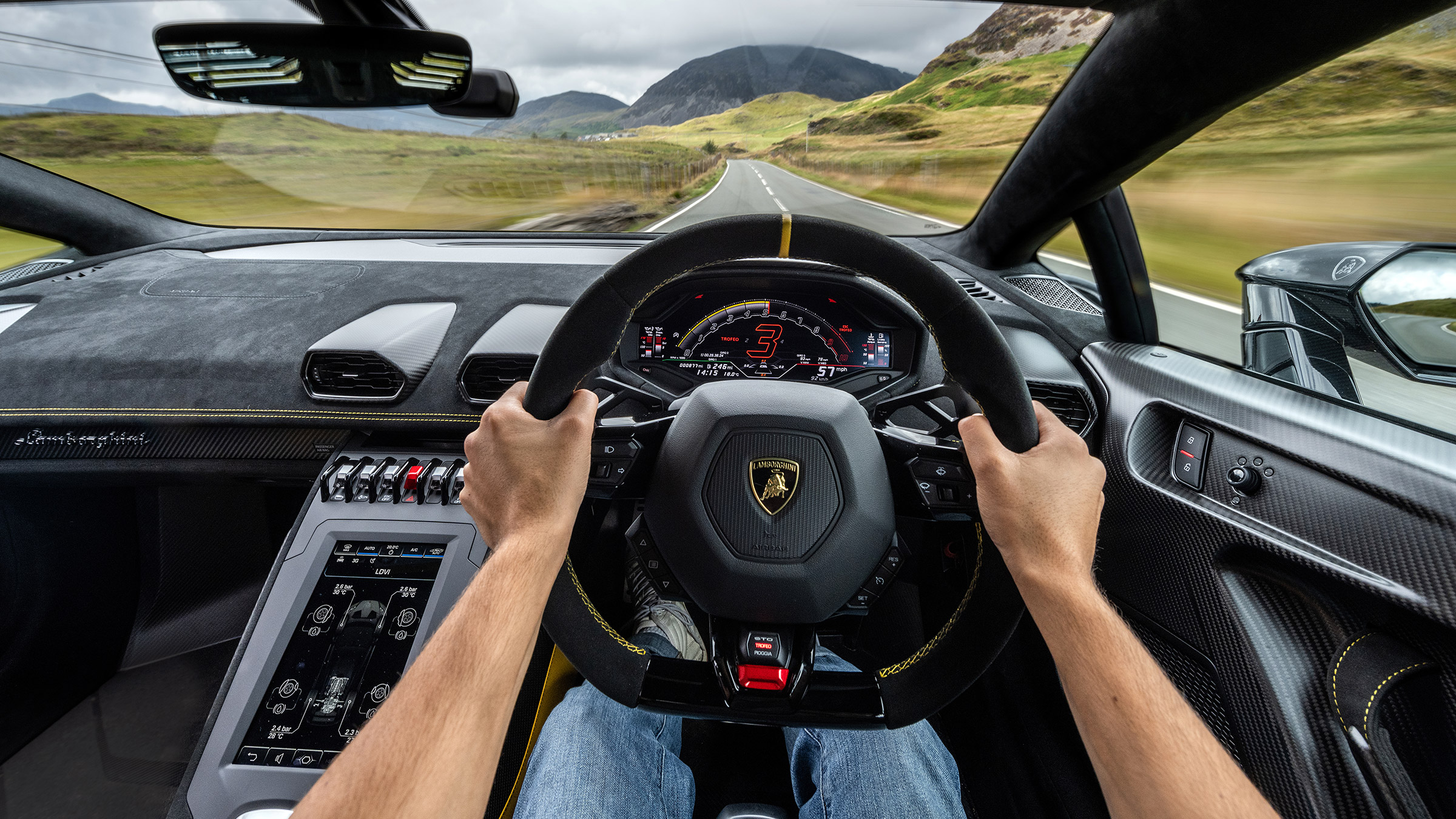 Lamborghini Huracan STO CP – driver shot