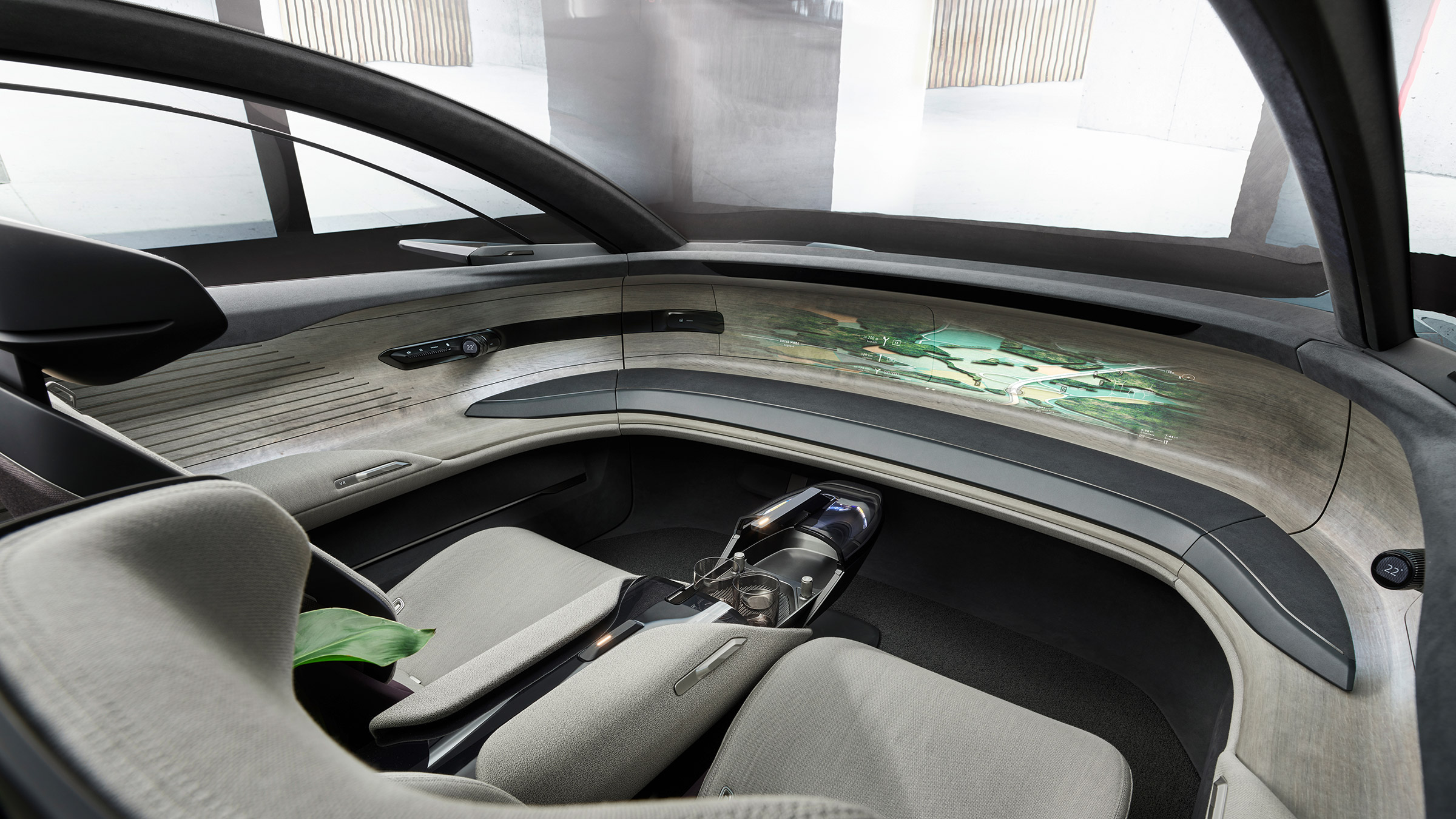 Audi Grand Sphere Concept – dash