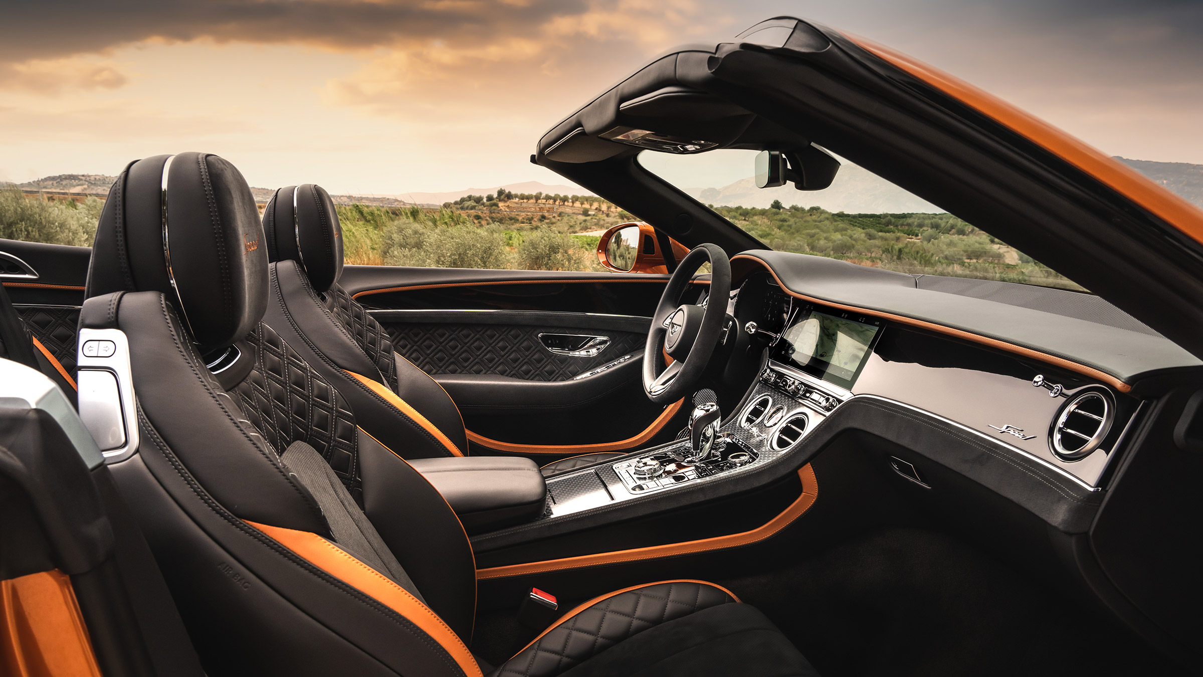 Bentley Continental GT Speed – cabin