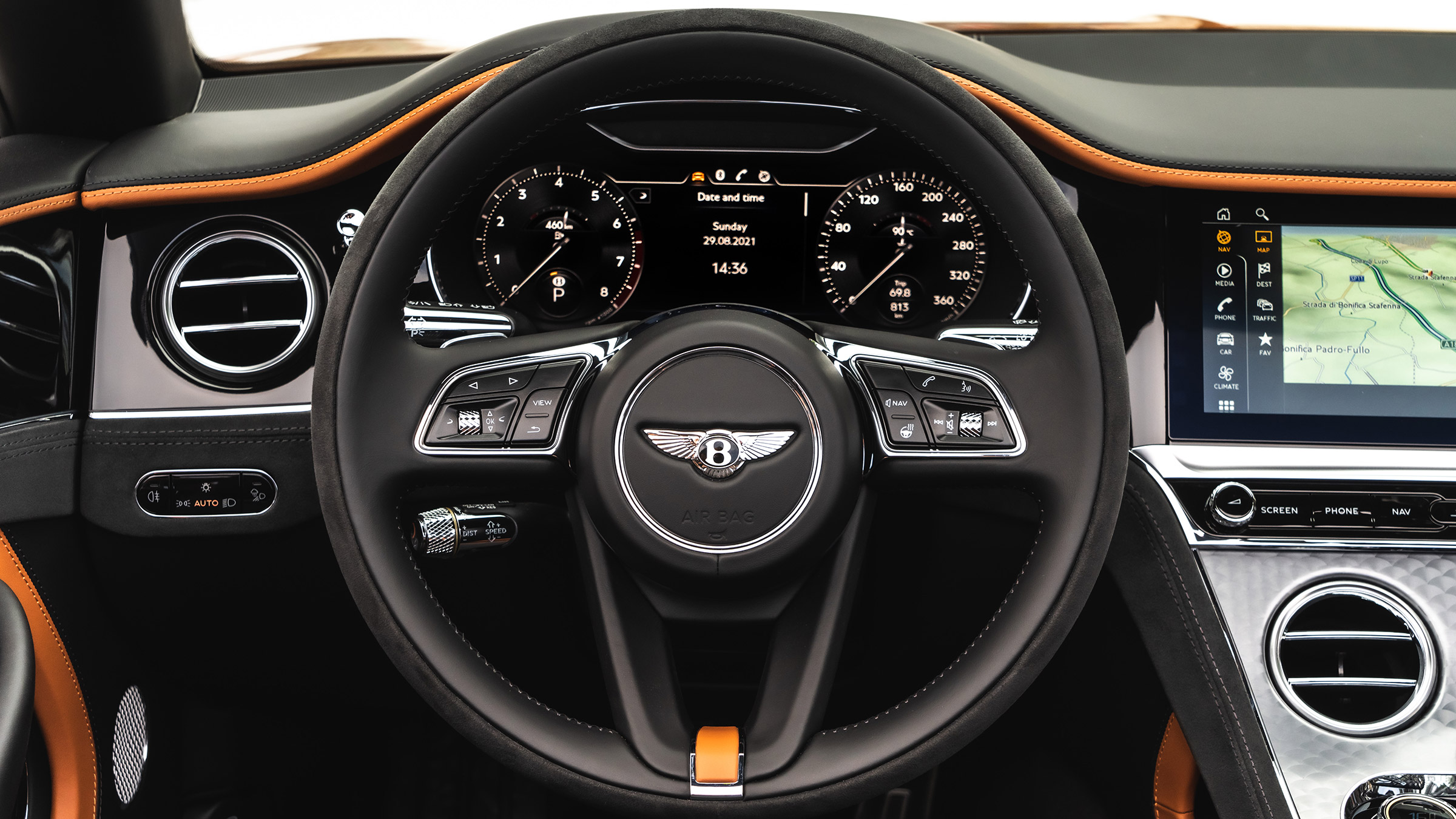 Bentley Continental GT Speed – dash