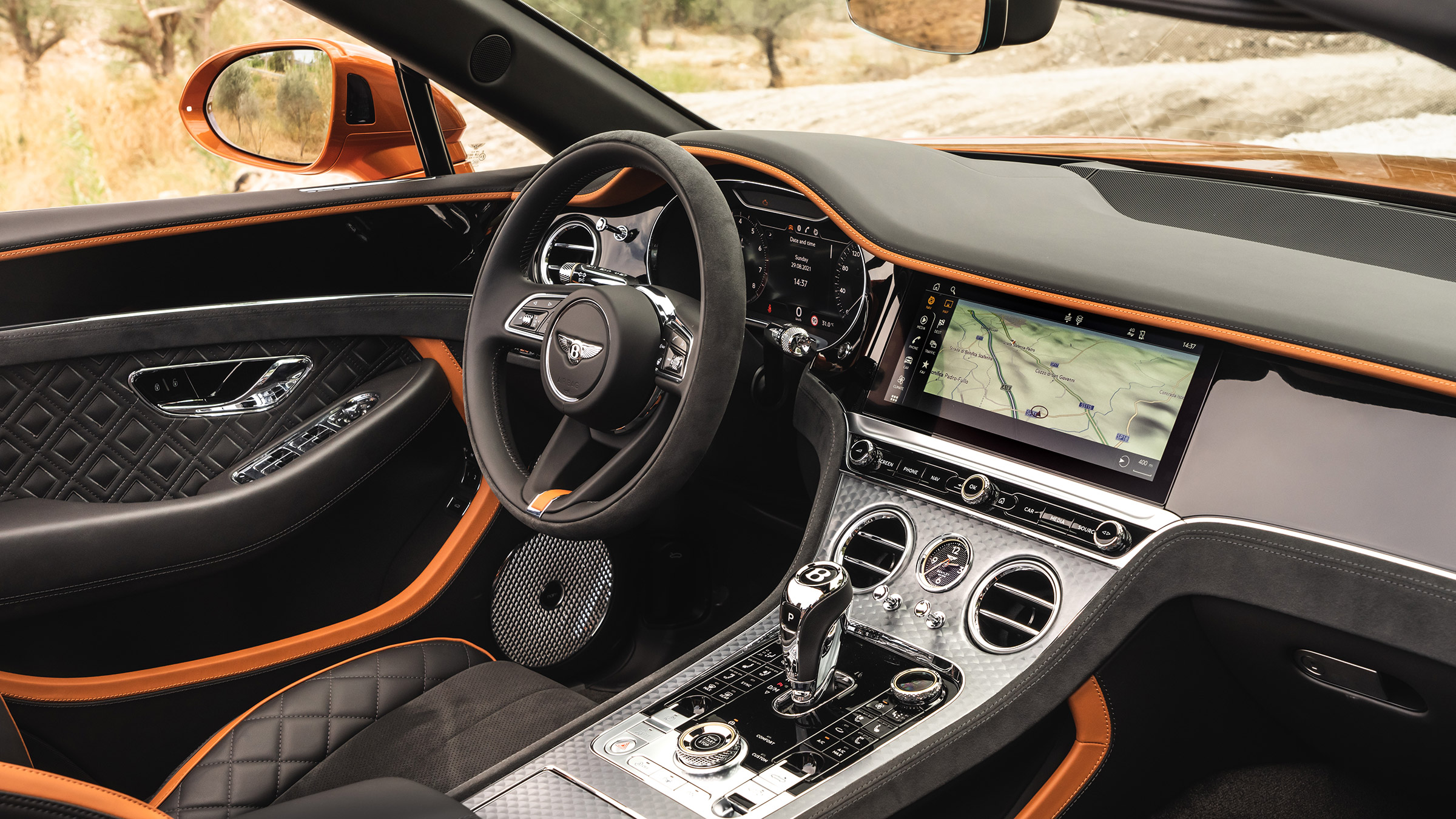 Bentley Continental GT Speed – interior