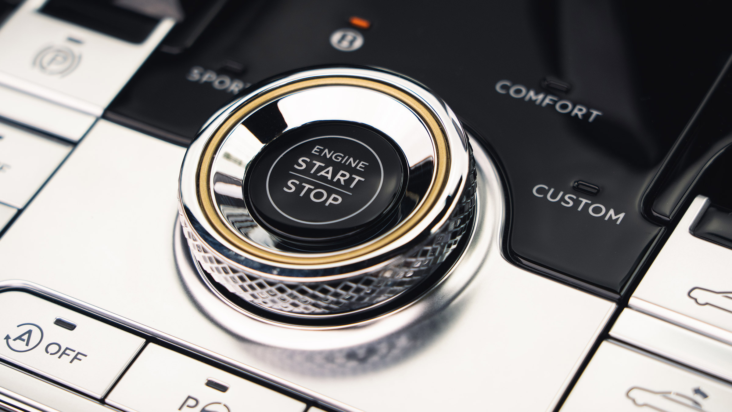 Bentley Continental GT Speed – engine start stop