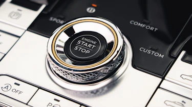 Bentley Continental GT Speed – engine start stop