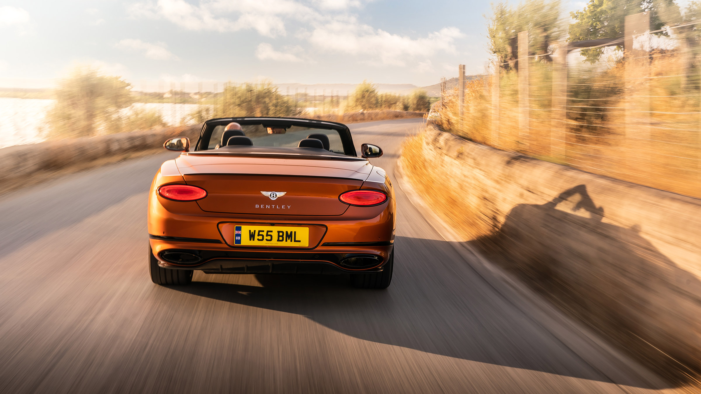 Bentley Continental GT Speed – rear tracking