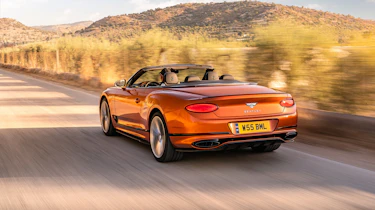 Bentley Continental GT Speed – rear tracking