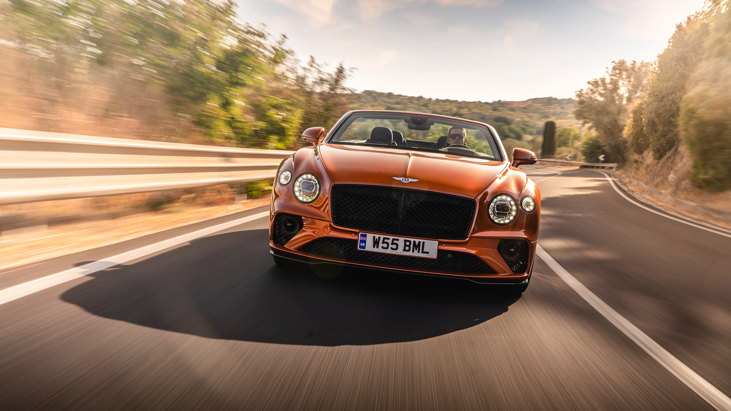 Bentley Continental GT Speed – front tracking