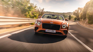 Bentley Continental GT Speed – front tracking