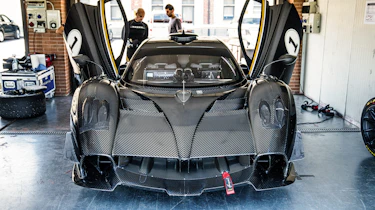 Pagani Huayra R testing