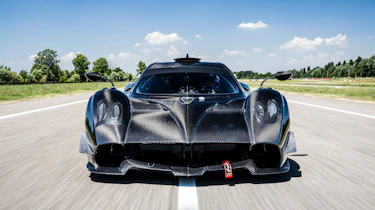 Pagani Huayra R testing