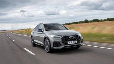 Audi SQ5 Sportback 2021 – front tracking2