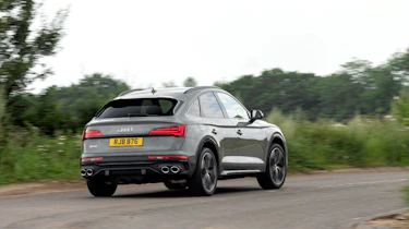 Audi SQ5 Sportback 2021 – rear cornering