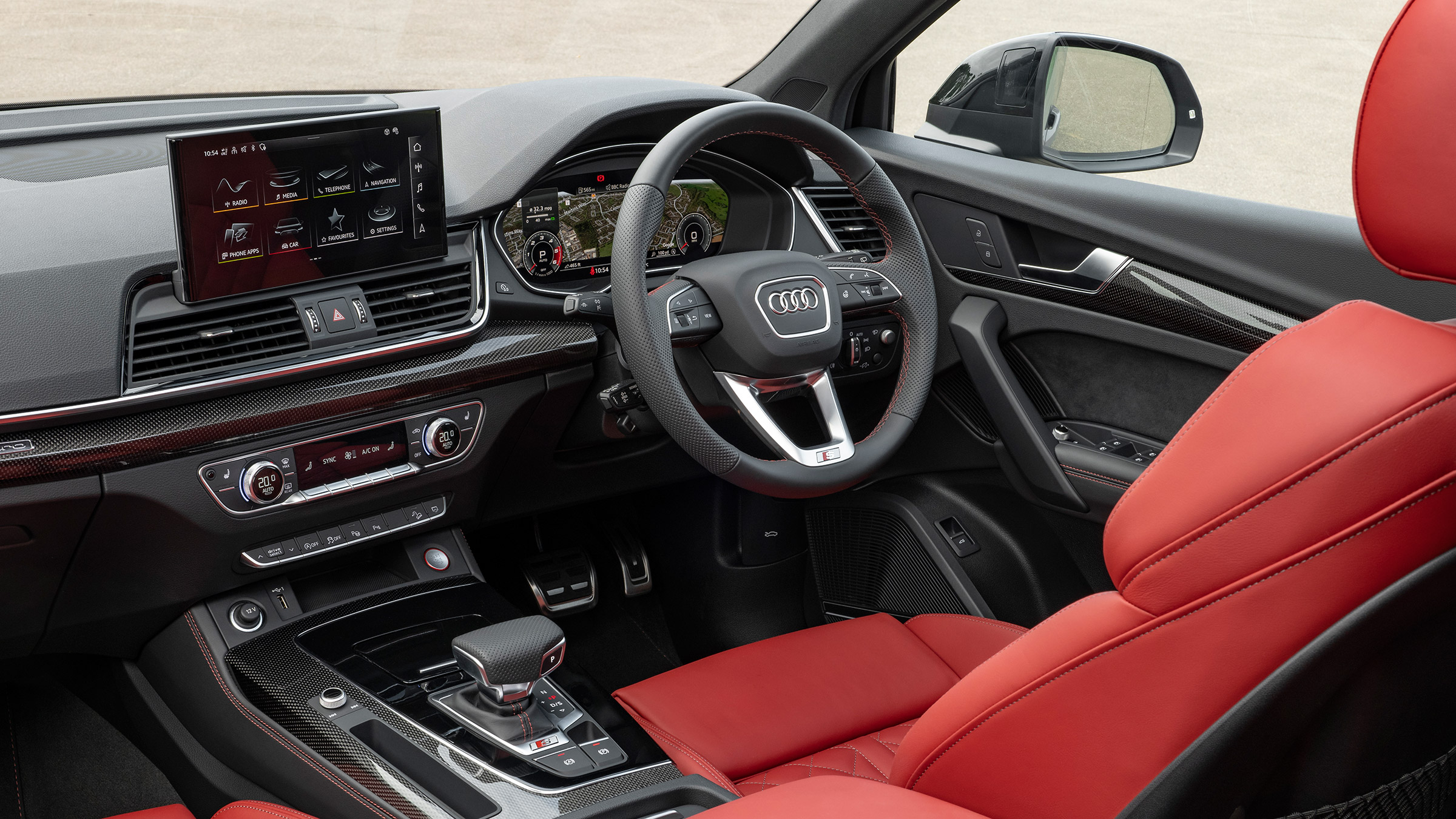 Audi SQ5 Sportback 2021 – dash
