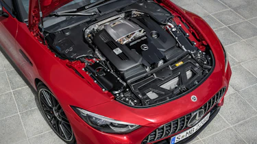 2022 Mercedes SL – engine bay