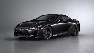 Lexus LC500 Black Inspiration – front quarter