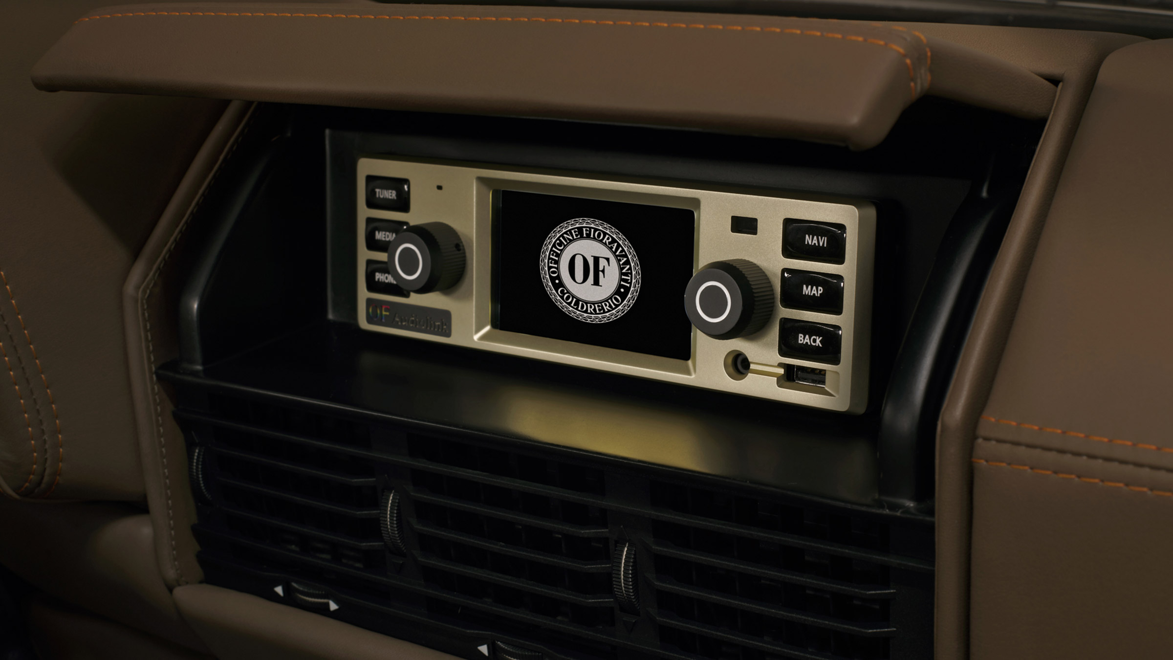 Officine Fioravanti Testarossa ­– carplay