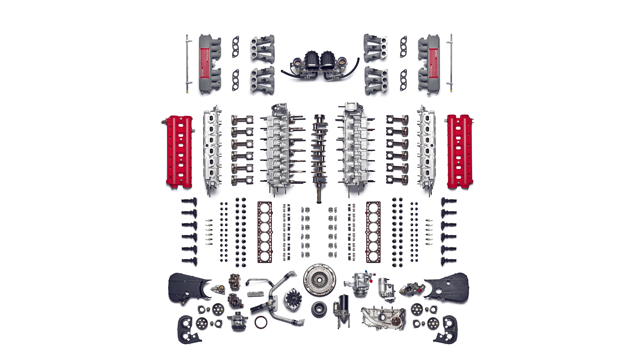 Officine Fioravanti Testarossa ­– engine